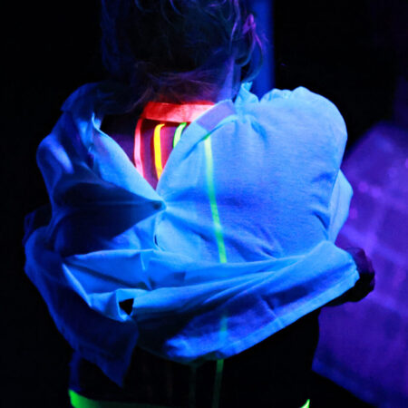 Prinzessin DD im Schwarzlicht